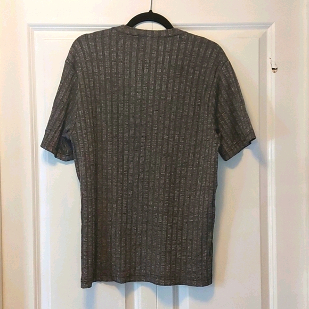 Gray men's dress t shirt - Picture 8 of 8